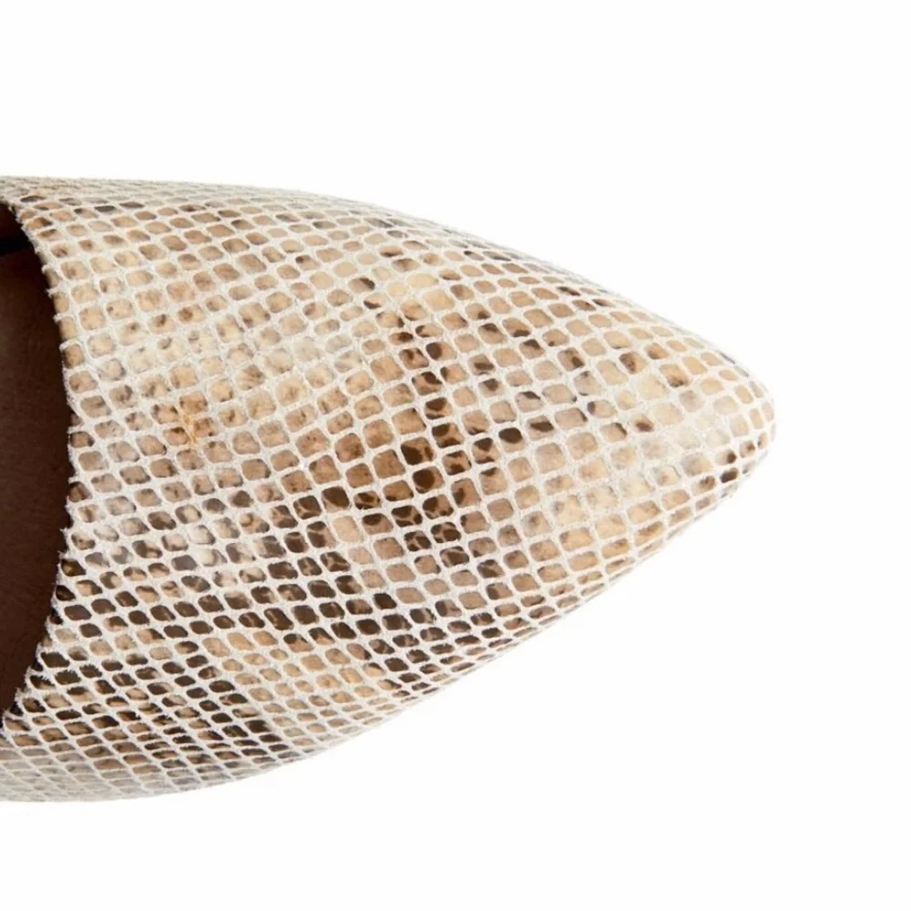MATISSE | Berlin Natural‎ Snake Mules 7.5 $129